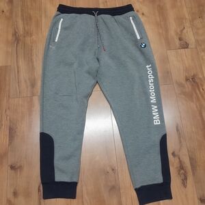 PUMA Men's BMW Motorsport Sweatpants Joggers Size Large